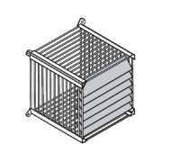 Решетка защитная De Dietrich 80 мм DY866