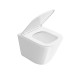 Унитаз подвесной Kerama Marazzi Cubo 34х48 см смыв торнадо с сиденьем CU.T.wc.02