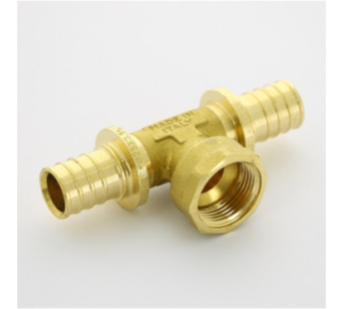 Тройник аксиальный STOUT 25 x 3/4 x 25 мм ВР SFA-0008-002534