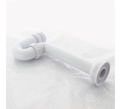 Сифон McAlpine трубный 1 1/2 x 40 мм без выпуска с отражателем MRSK14