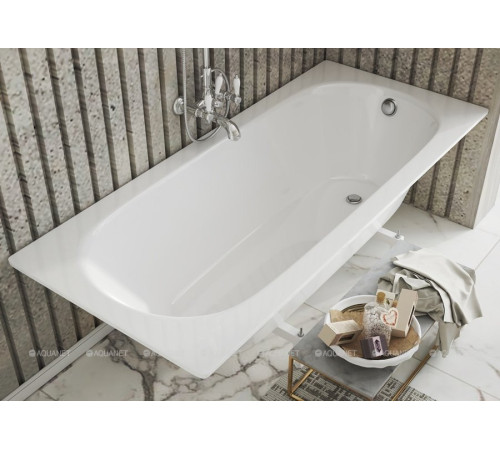 Ванна прямоугольная Aquanet LOTOS STONE SLIM 1800х800 мм 00368588