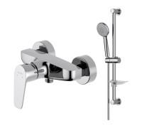 Набор смесителей AQUATEK БЕТТА Set 2 в 1 (AQ1160CR+AQ2013CR) хром AQ1132CR