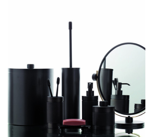 Ершик для унитаза подвесной Bertocci Officina 01 черный матовый 127 7521 0800