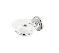 Мыльница Geesa Hotel 110x137x60 мм хром 91530302