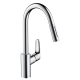 Смеситель для кухни Hansgrohe Focus с выдвижным душем сталь 31815800
