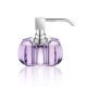 Дозатор для мыла настольный Decor Walther Kristall SSP хрусталь фиолетовый/хром 0924280