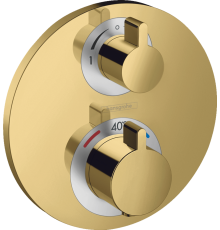 Термостат hansgrohe Ecostat S для 2 потребителей внешняя часть 15758990