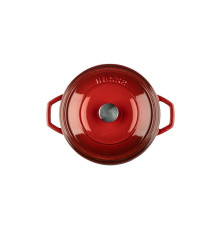 Кастрюля глубокая Hascevher Y DT 20 см Red A905520
