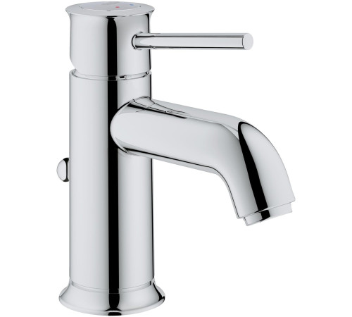Смеситель для раковины GROHE BauClassic с донным клапаном хром 23161000
