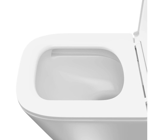 Унитаз подвесной Kerama Marazzi Cubo 34х48 см смыв торнадо с сиденьем CU.T.wc.02