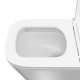 Унитаз подвесной Kerama Marazzi Cubo 34х48 см смыв торнадо с сиденьем CU.T.wc.02