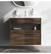 База под раковину AM.PM Func 80 см с нишей и 1 ящиком дуб крафт M8FFUX0801OF