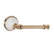 Держатель туалетной бумаги Tiffany World Harmony 019 подвесной белый/золото TWHA019bi/oro
