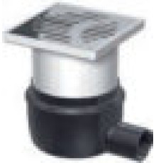 Трап для душа ACO EasyFlow пластиковый DN 50 с решеткой 150 мм 25000577