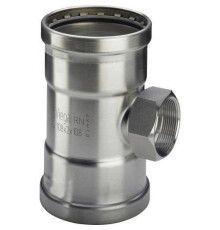 Тройник пресс Viega Sanpress Inox SC-Contur 108x2x108 мм 482916