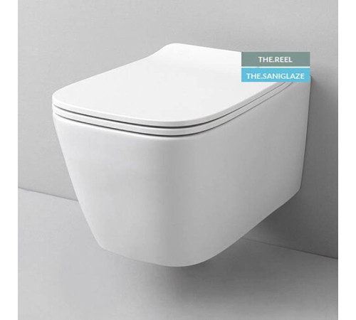 Унитаз подвесной Artceram A16 Saniglaze 36х52 см белый матовый ASV006 05 00