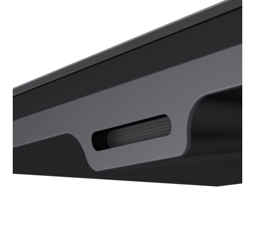 Смеситель для раковины встраиваемый AM.PM Func с полкой и каскадным изливом черный матовый F8F72722