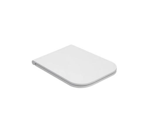 Сиденье для унитаза Globo Stone 52 см микролифт белый ST022.BI/cr