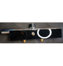 Душевая система со смесителем Aquanet AQM8010CR верхний душ 300 мм ручной душ 3 режима излив хром AQM8010CR