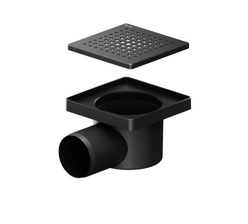 Трап для душа точечный AM.PM PrimeFlow Point мокрый затвор Cut Gradient 10 см W02BD-P11-010-01BM