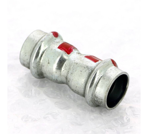 Муфта пресс Viega Prestabo 18 мм оцинкованная сталь 557997