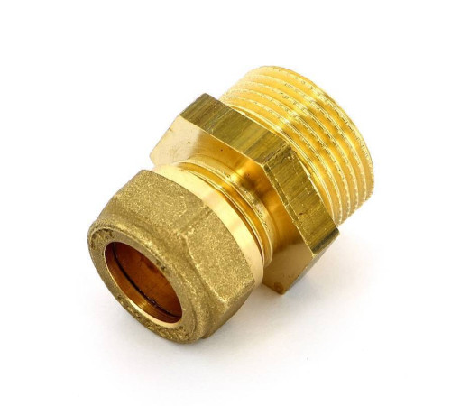 Муфта обжимная Tiemme 1100 15х3/4 наружная резьба 1100023