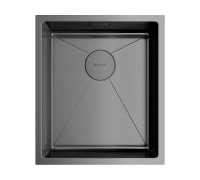 Кухонная мойка Omoikiri Taki 38-U/IF-GM 38x44 см вороненая сталь 4973106