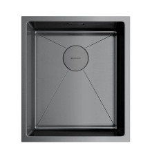 Кухонная мойка Omoikiri Taki 38-U/IF-GM 38x44 см вороненая сталь 4973106