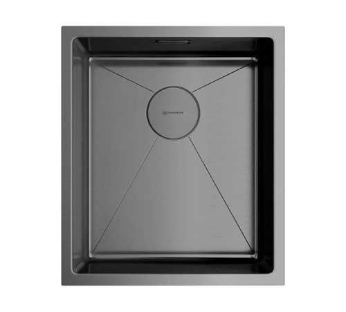 Кухонная мойка Omoikiri Taki 38-U/IF-GM 38x44 см вороненая сталь 4973106