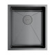 Кухонная мойка Omoikiri Taki 38-U/IF-GM 38x44 см вороненая сталь 4973106