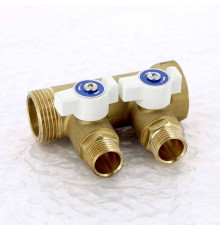 Коллектор Uni-Fitt 1 НВ 2 выхода 1/2 Н 40 мм 424G4220