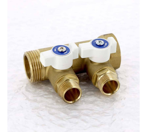 Коллектор Uni-Fitt 1 НВ 2 выхода 1/2 Н 40 мм 424G4220