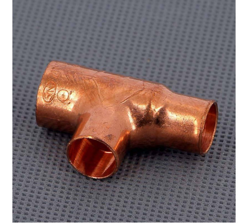 Тройник медный под пайку Viega 15х12х12 мм 103569