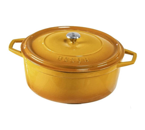 Кастрюля глубокая Hascevher Yeni Derin 28 см желтая A902528