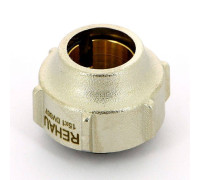 Соединитель для радиаторов обжимной Rehau 15 мм х 3/4 240601-003