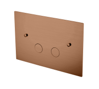 Кнопка смыва Boheme для инсталляции латунная брашированная медь 647-CB