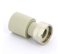 Муфта полипропиленовая FV-Plast с накидной гайкой 25x1 226026