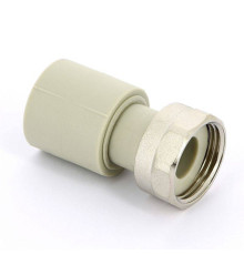 Муфта полипропиленовая FV-Plast с накидной гайкой 25x1 226026