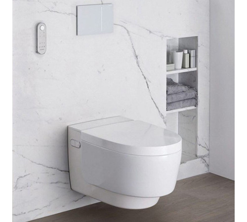 Унитаз-биде подвесной Geberit AquaClean Mera Comfort KeraTect белый 146.210.11.1