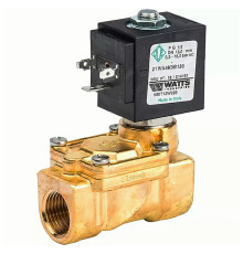 Клапан электромагнитный Watts 850T 1/2 PN25 нормально закрытый 10023639