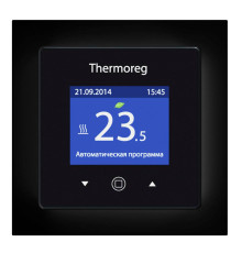 Терморегулятор для теплого пола Thermo Thermoreg TI-970 Black сенсорный