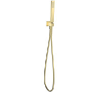 Душевой набор AQUAME Savona AQM8712BG выход из стены с лейкой и шлангом 1500 мм золото AQM8712BG