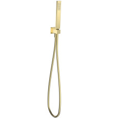 Душевой набор AQUAME Savona AQM8712BG выход из стены с лейкой и шлангом 1500 мм золото AQM8712BG