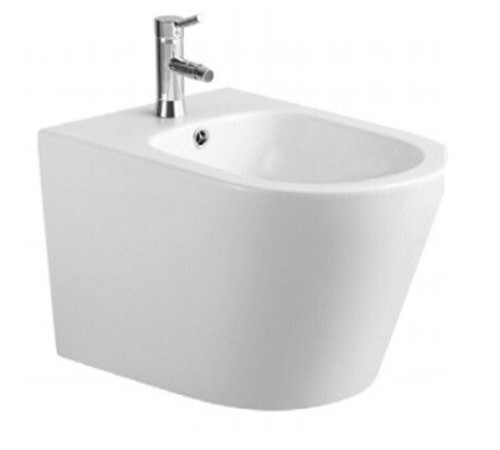 Биде подвесное Splendy Bliss 360х525х320 мм Crystal glaze белый BL10852V1WG