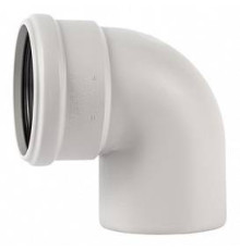 Отвод Ostendorf Skolan Safe SKB 87° 90 мм 334140