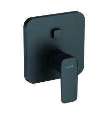 Смеситель для душа Kludi PureStyle на 2 потребителя внешняя монтажная часть черный матовый 406593975