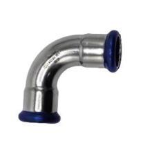 Угольник 90° Hoger 22 мм пресс нержавеющая сталь SS53006