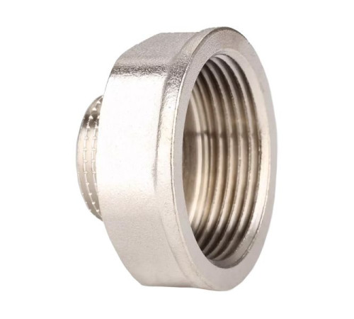Переходник резьбовой латунный Gappo G2203 ВР 1 x НР 3/4 никелированный G2203