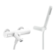 Смеситель для ванны Nobili LIVE с душем матовый белый LV00110WM