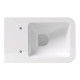 Унитаз подвесной Alice Ceramica Hide Square 55х35 см безободковый с сиденьем микролифт 31210101SET
